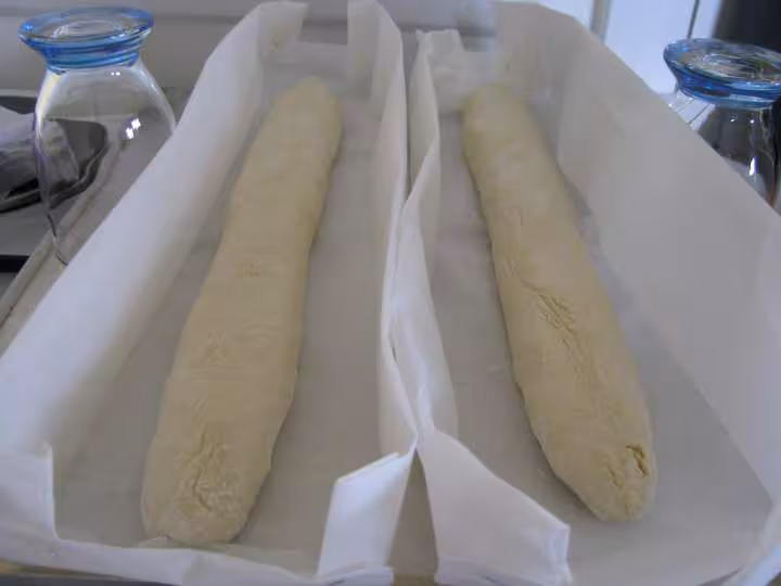 Baguettes avant levee