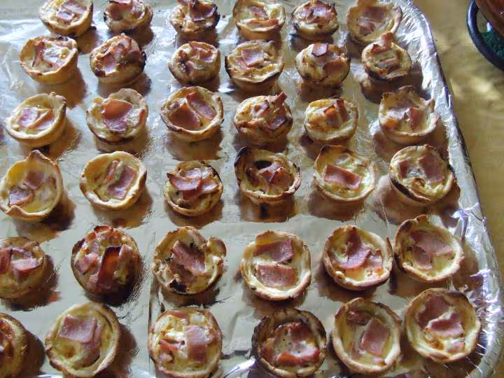 Minis quiches