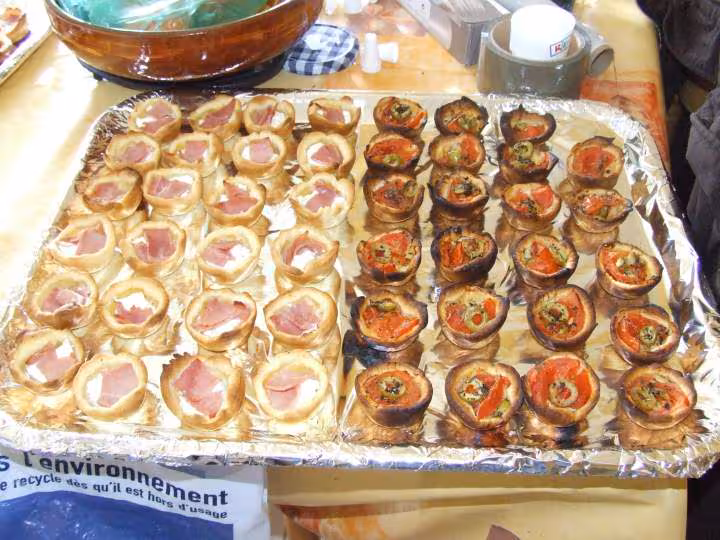 Minis quiches