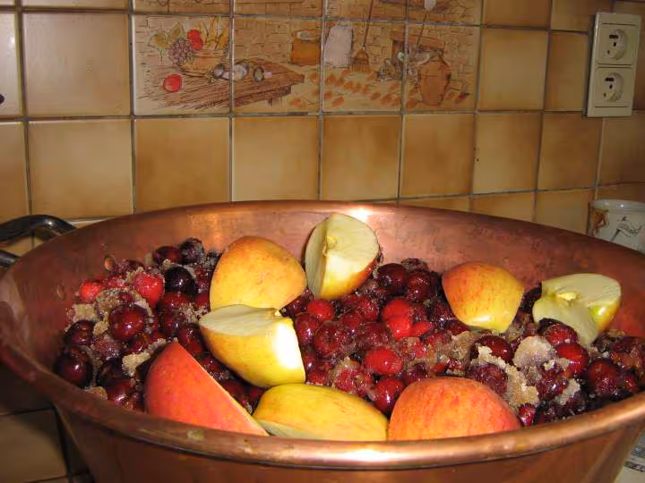 Confiture de cerises