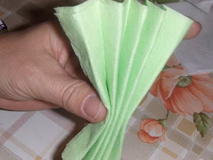 Fleur en papier toilette
