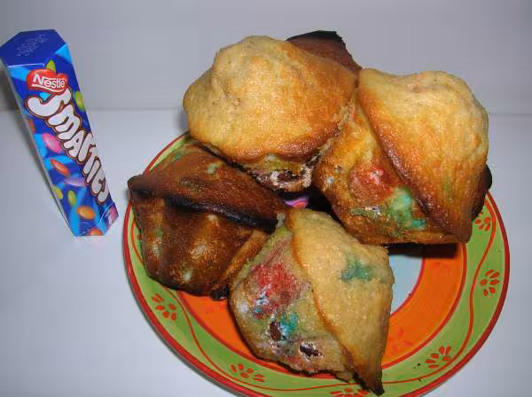 Muffins aux smarties