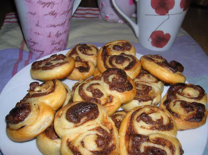 Palmier au nutella