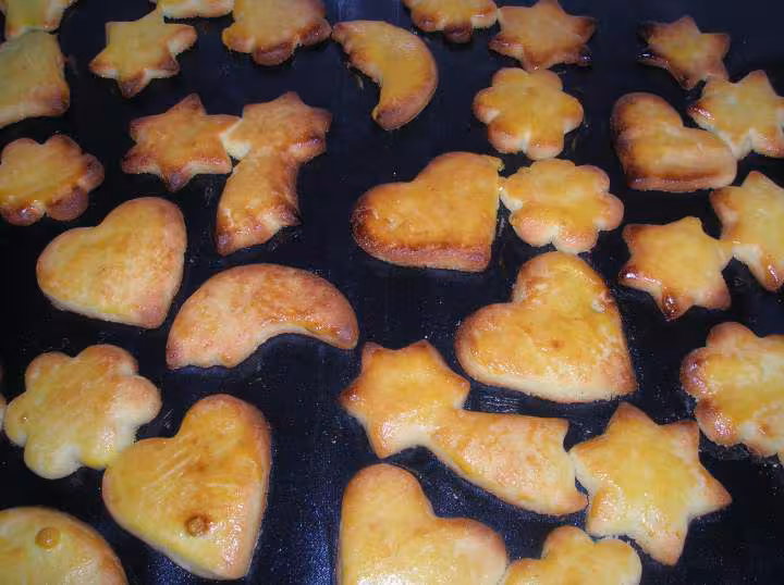 Sables apres cuisson
