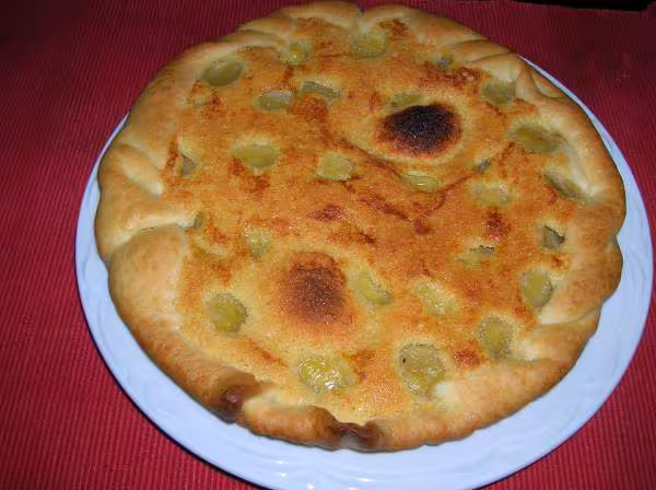 Tarte raisin frangipane de doudouce