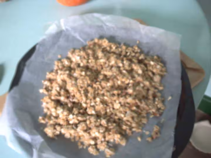 Muesli avant la cuisson