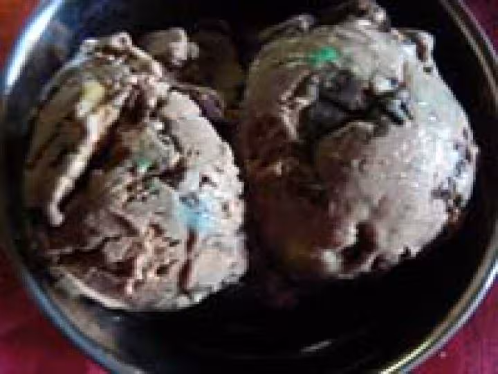 Glace au choco sans oeufs