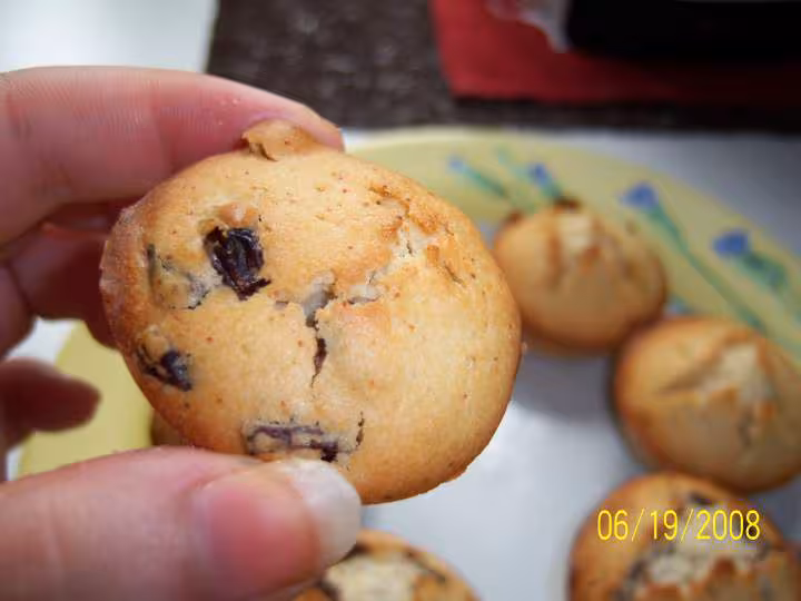 Muffins aux raisins