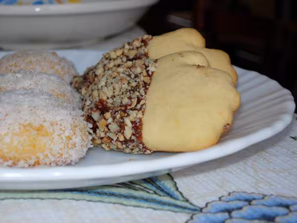 Gateau sable choco cacahuetes