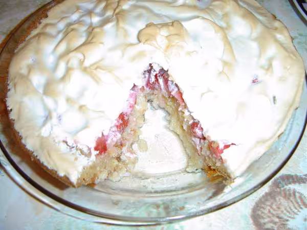 Gateau aux fraises coupe