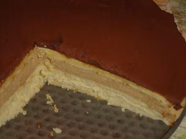 Gateau fourre chocolat cafe