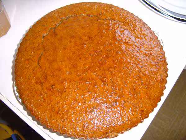 Moelleux a la confiture d abricot