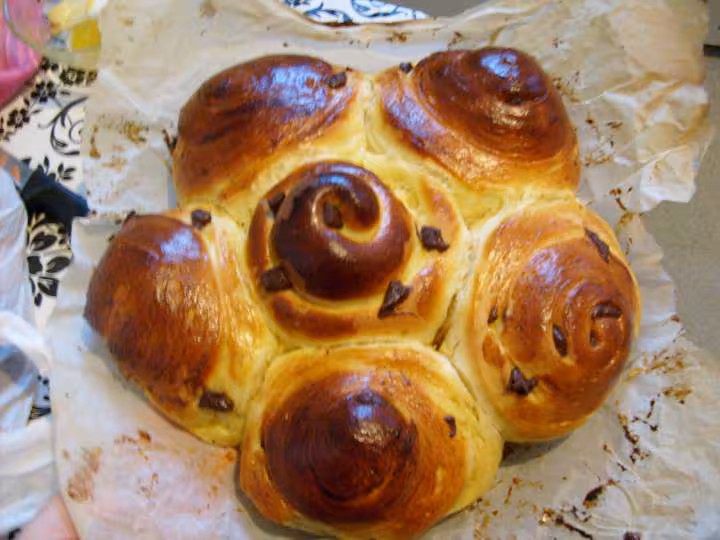 Brioche bonheur apres cuisson