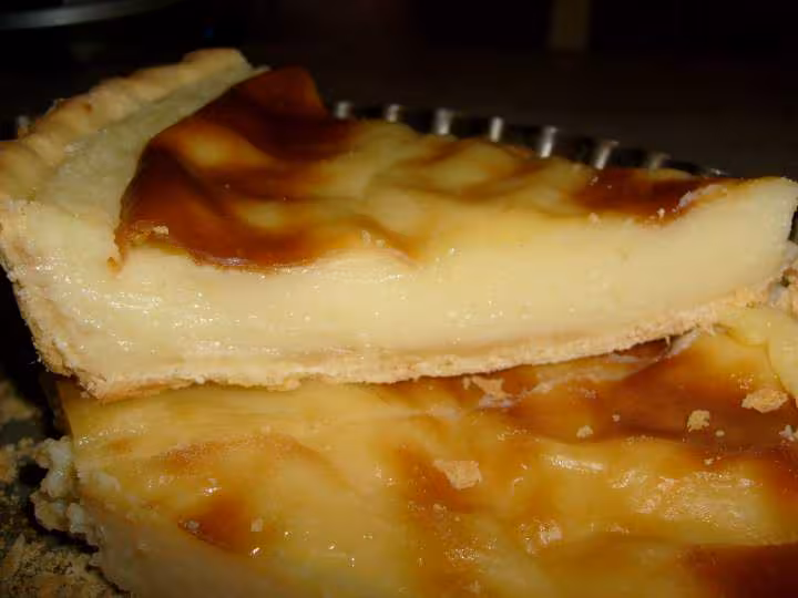 Flan en coupe