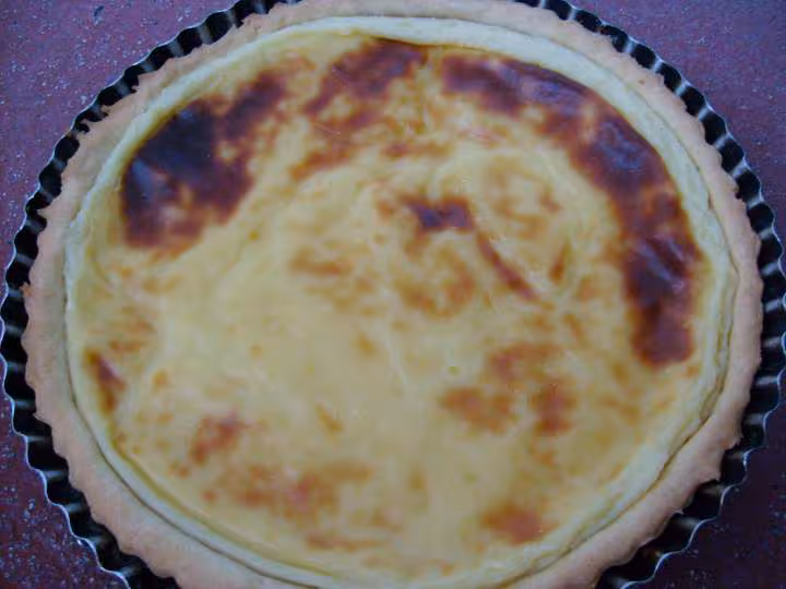Flan patissier pate brisee maison