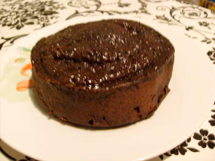 Gateau choco moelleux au mricro onde