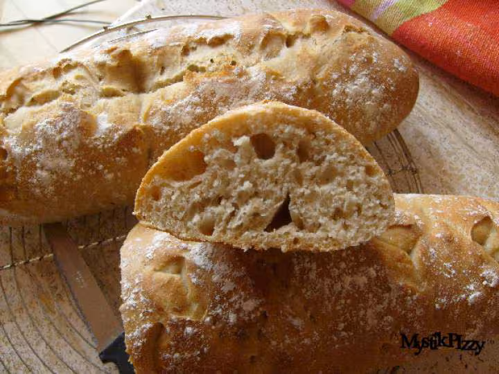 Pains de 450g levain coupe