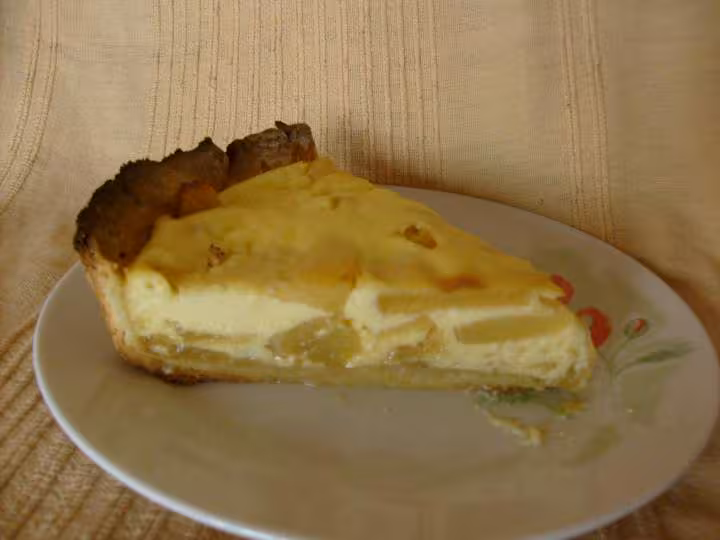 Part de tarte normande