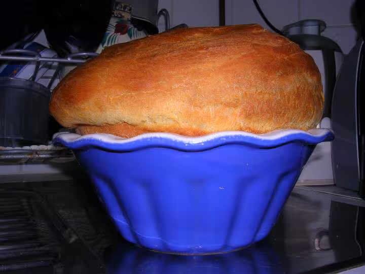Brioche sortant du four
