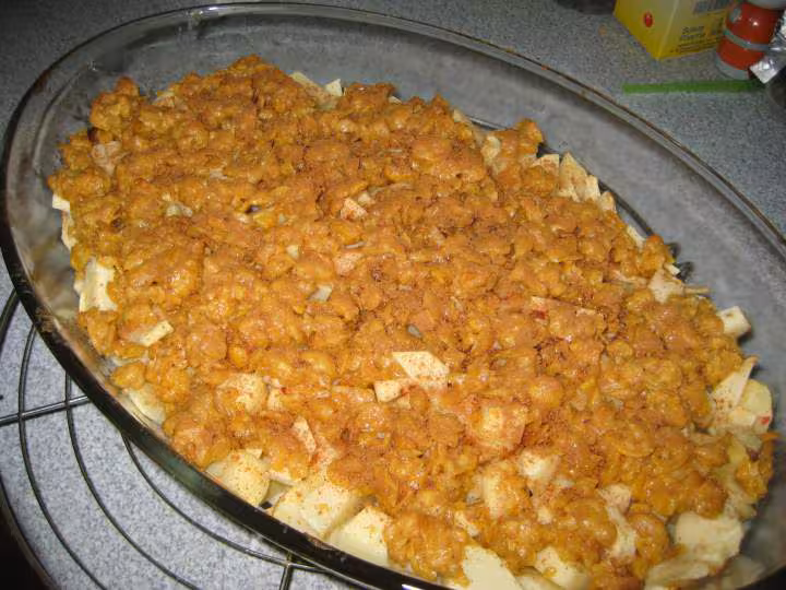 Crumble pomme