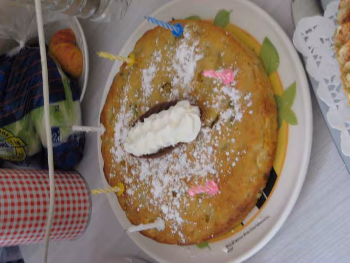 Gateaux des 80 ans de la grand mere de mon compagnon
