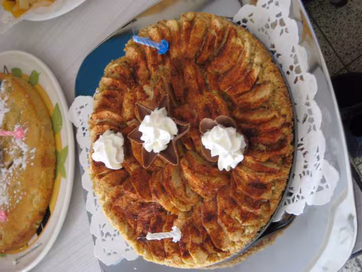 Gateaux des 80 ans de la grand mere de mon compagnon