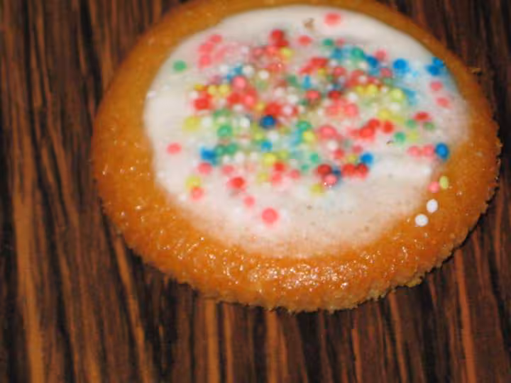 Petits gateaux garnis