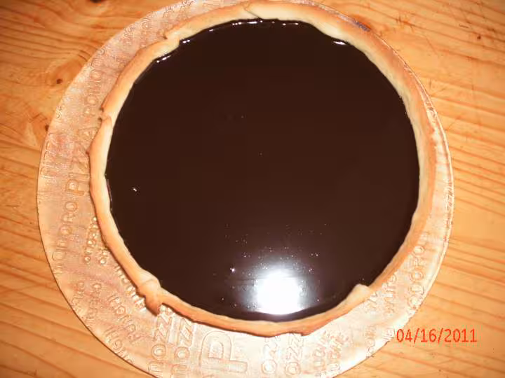 Tarte au chocolat de papy