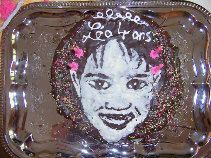 Gateau portrait lea
