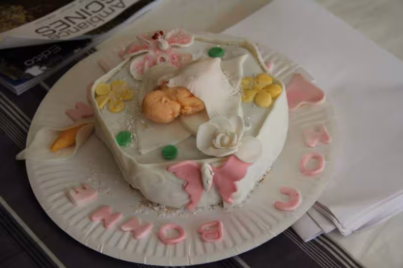 Bebe en pate a sucre