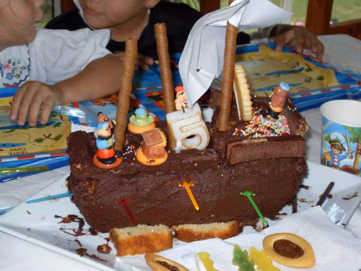 Essai gateau pirate