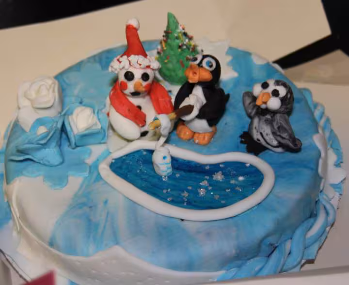 Gateau pingouin
