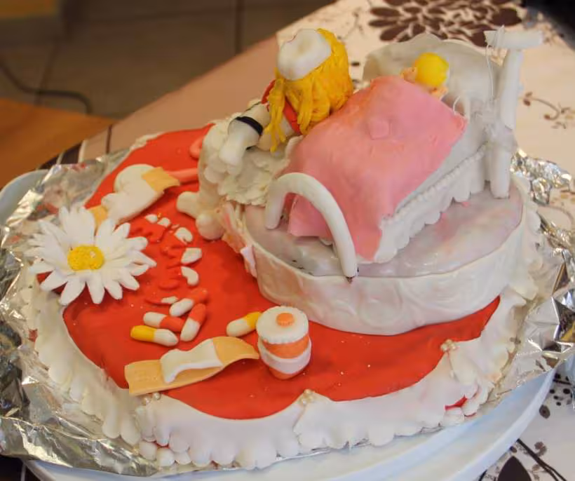 Gateau pour des infirmieres