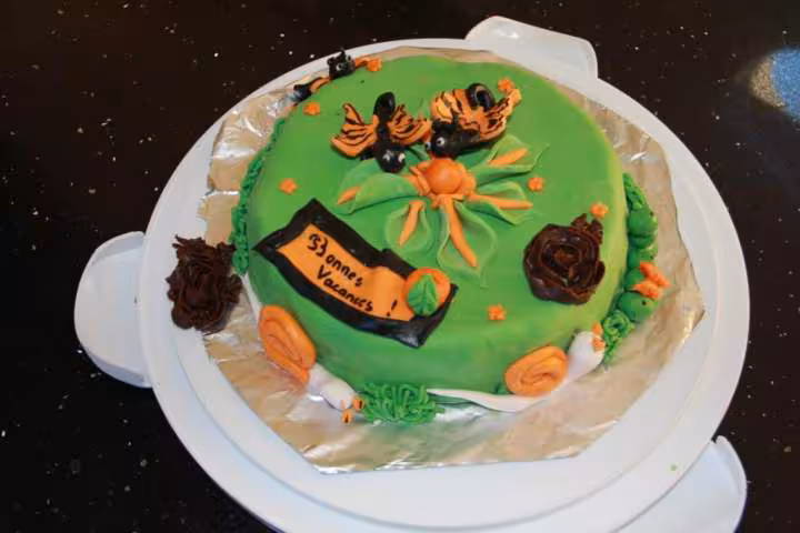 Gateau pour les vacances