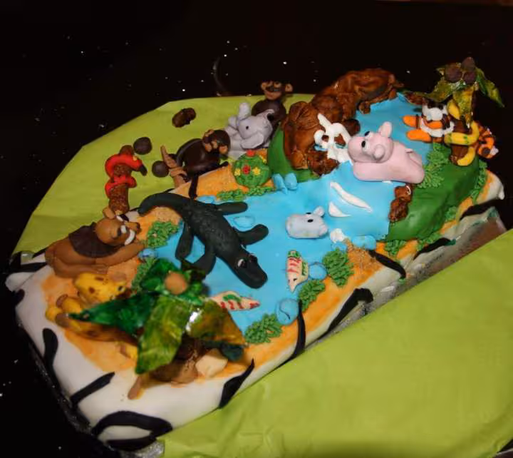 Gateau safari 2
