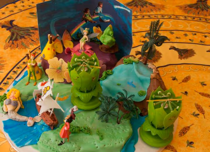 L ile imaginaire en pate a sucre