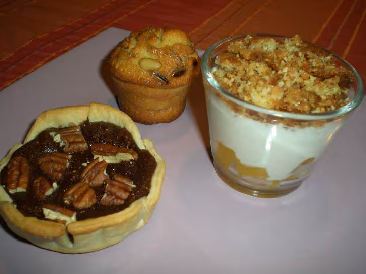 3 desserts