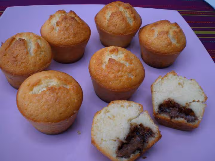 Financiers au nutella