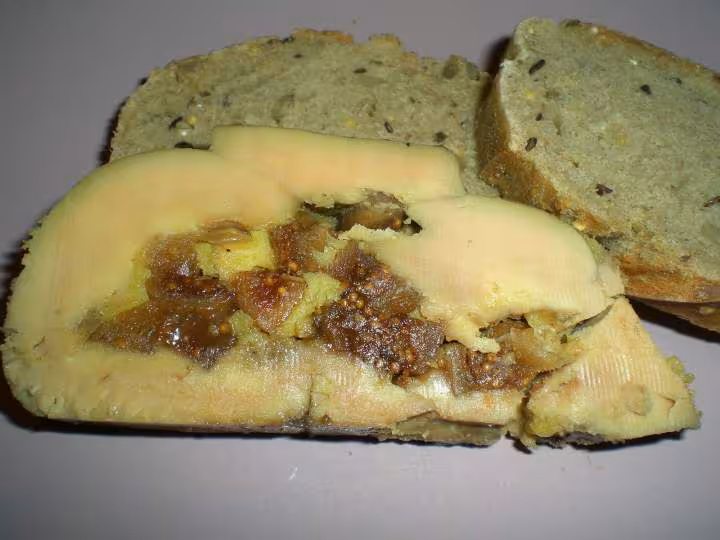 Foie gras mi cuit aux figues