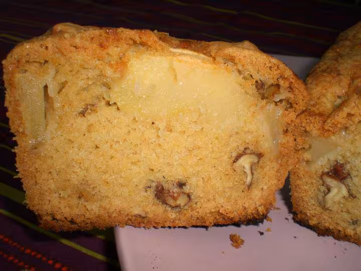 Gateau aux pommes et aux noix