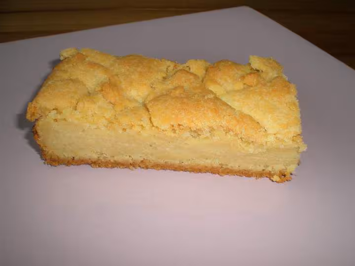 Gateau basque en coupe