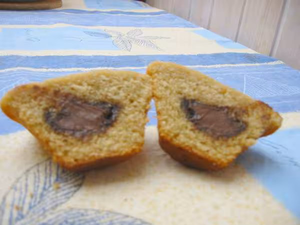 Muffins noissette nutella