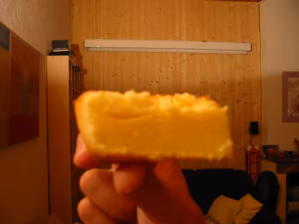 Part de gateau fondant au citron d alavie