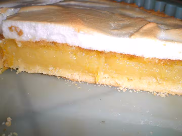 Tarte au citron meringuee