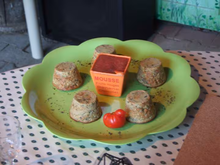 Flans de courgettes