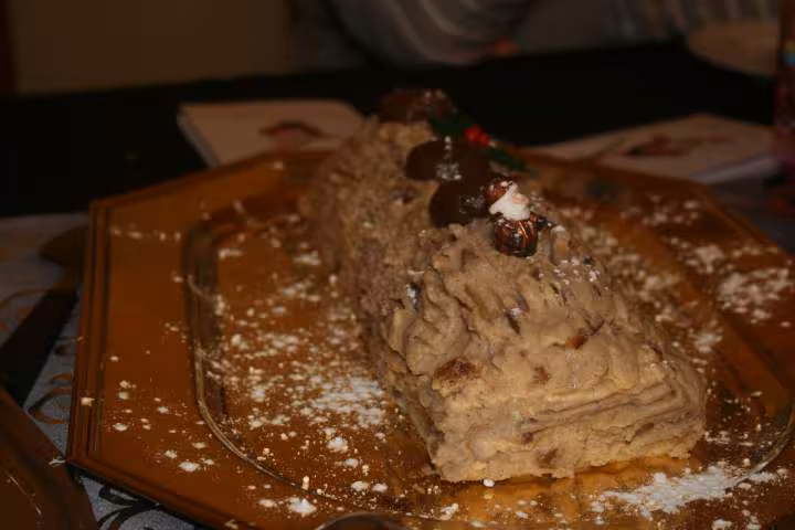 Buche au marrons