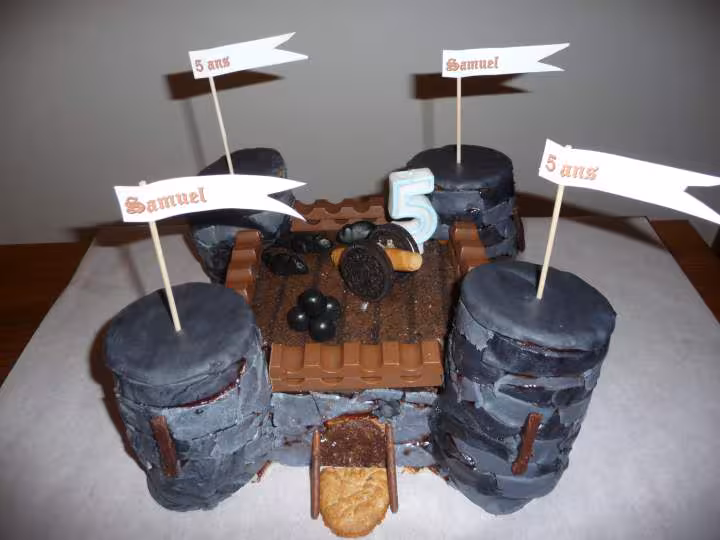 Chateau fort 5 ans samuel