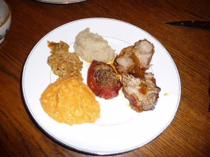 Roti de veau
