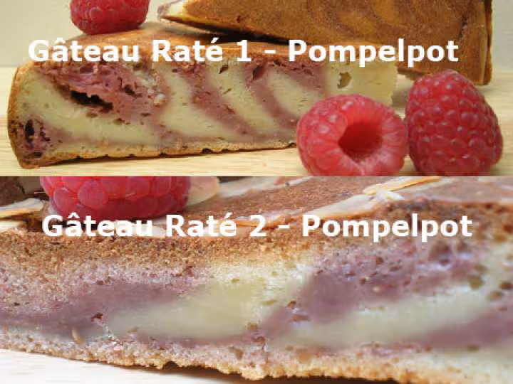 Gateau rate pompelpot