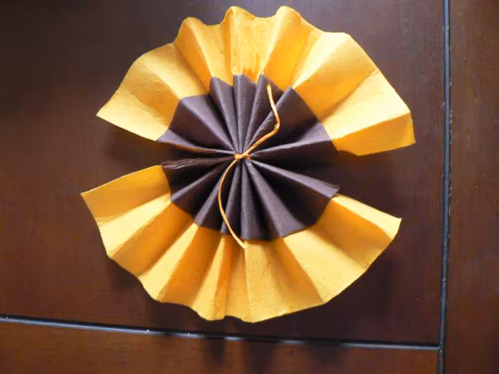 Pliage tournesol